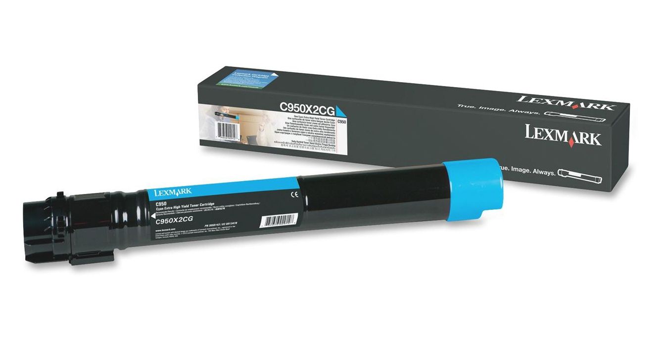 Lexmark C950X2CG Extra High Capacity Cyan Toner Cartridge