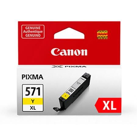 Canon CLI-571YXL High Capacity Yellow Ink Cartridge - (0334C001)