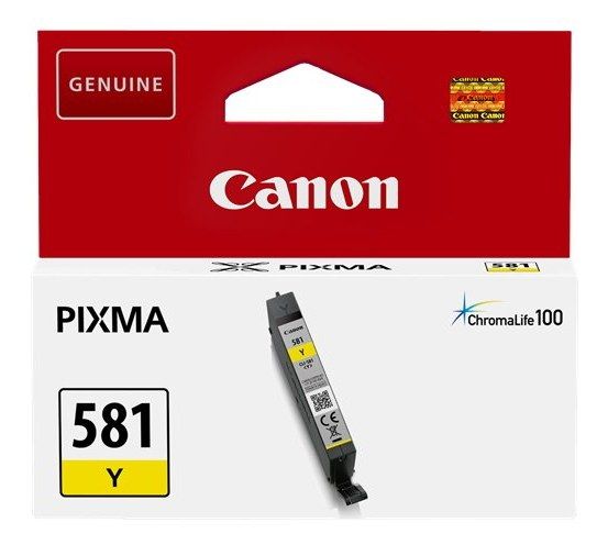 Canon CLI-581Y Yellow Ink Cartridge