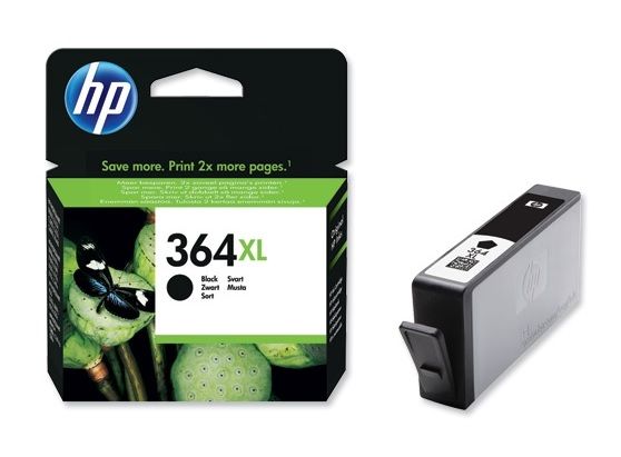 HP 364XL High Capacity Black Ink Cartridge - (CN684EE)