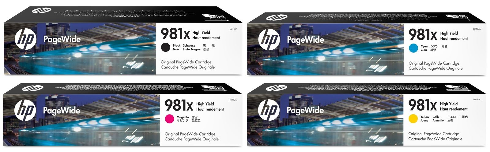 HP 981X High Capacity Ink Cartridge Multipack