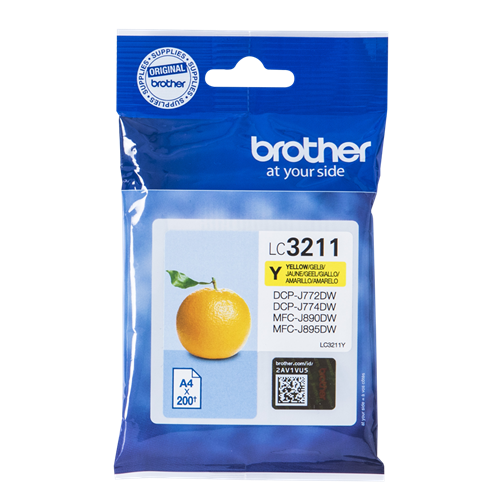 Brother LC3211Y Yellow Ink Cartridge