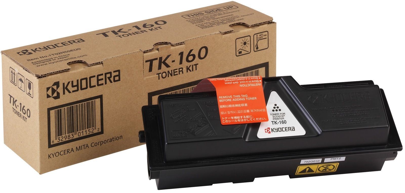 Kyocera TK-160 Black Toner Cartridge