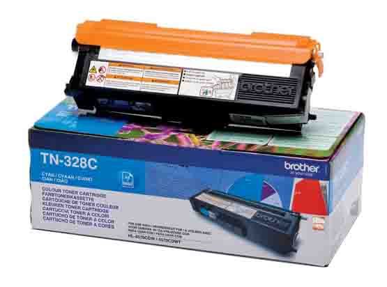 Brother TN-328C Extra High Capacity Cyan Toner Cartridge