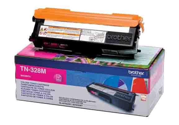 Brother TN-328M Extra High Capacity Magenta Toner Cartridge