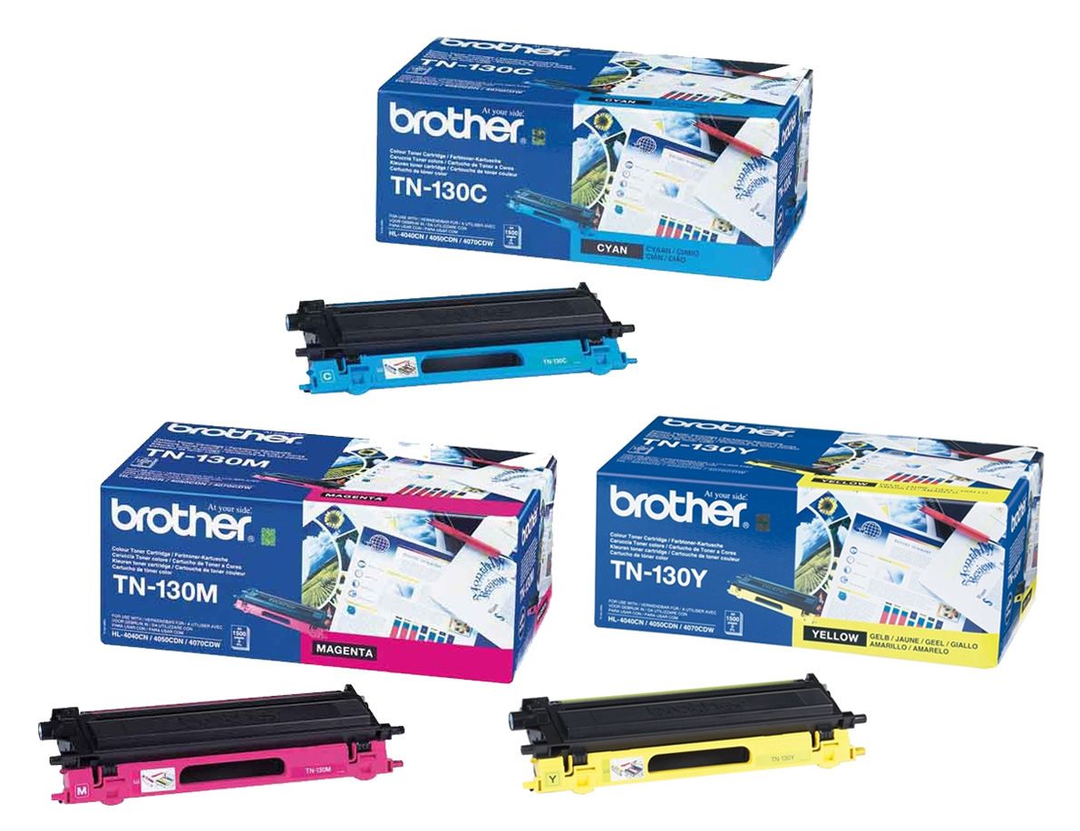 Brother TN-130 3 Colour Toner Cartridge Multipack