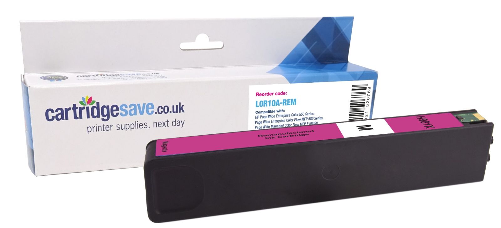 Compatible HP 981X High Capacity Magenta Ink Cartridge - (L0R10A)