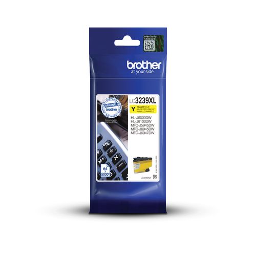 Brother LC3239XLY High Capacity Yellow Ink Cartridge