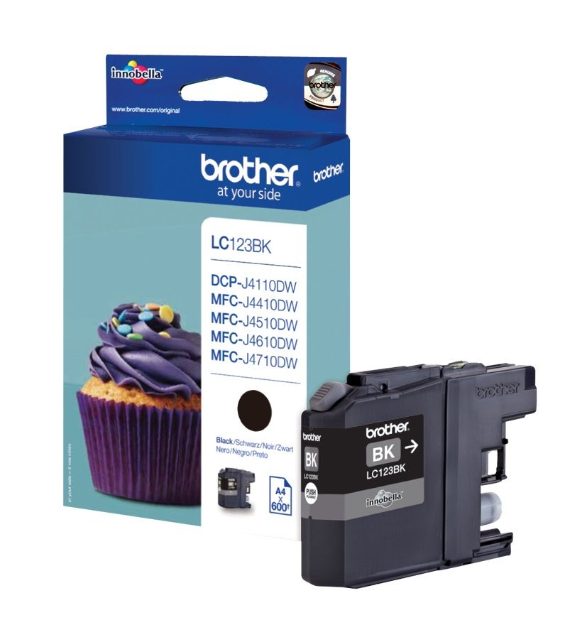 Brother LC123BK Black Ink Cartridge