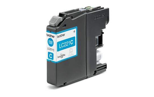 Brother LC221C Light User Cyan Ink Cartridge