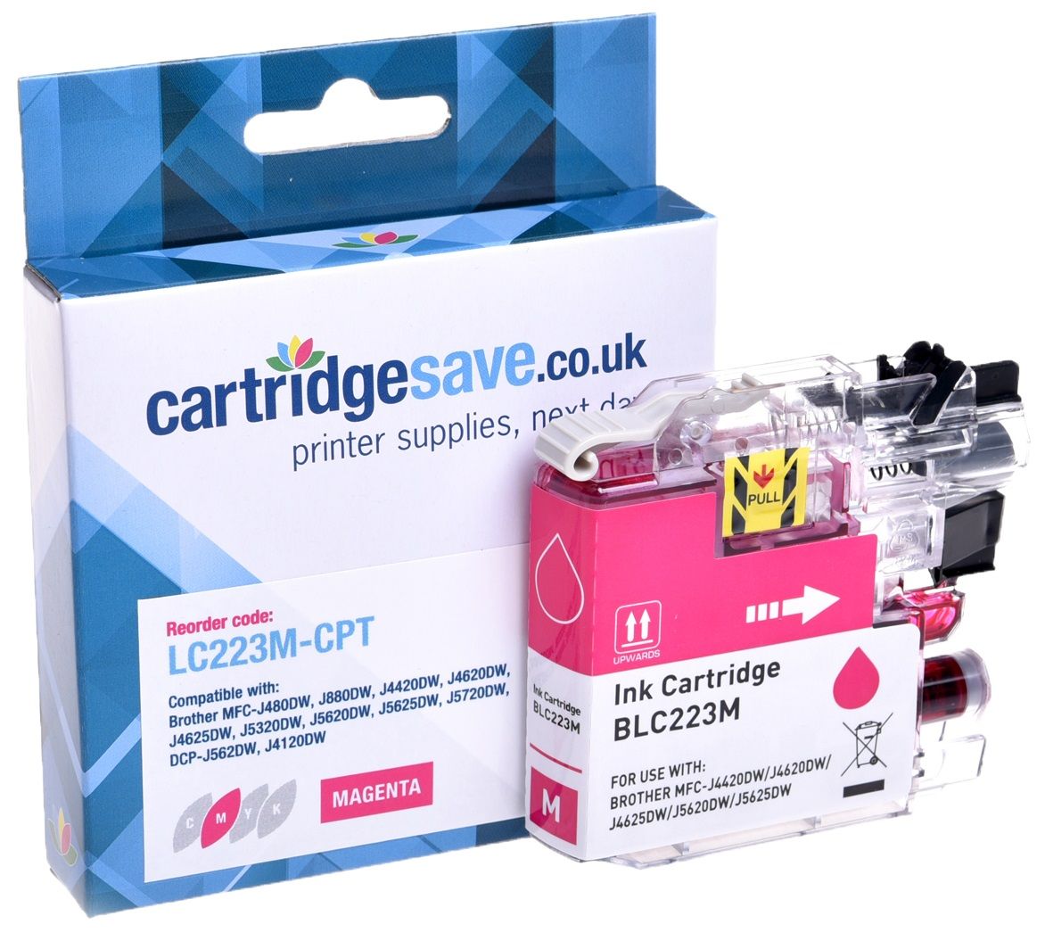 Compatible Brother LC223 Magenta Ink Cartridge (LC223M)