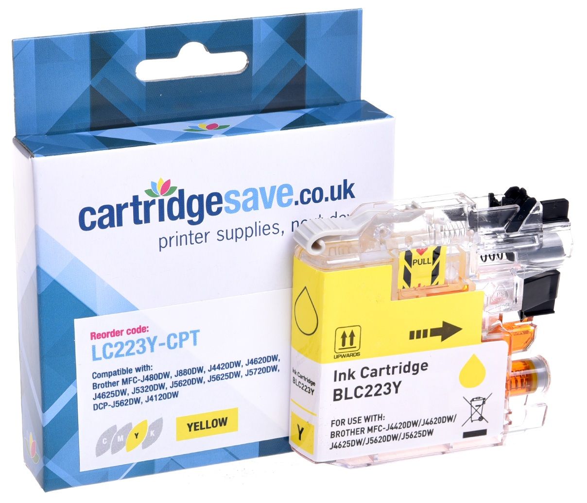 Compatible Brother LC223 Yellow Ink Cartridge (LC223Y)