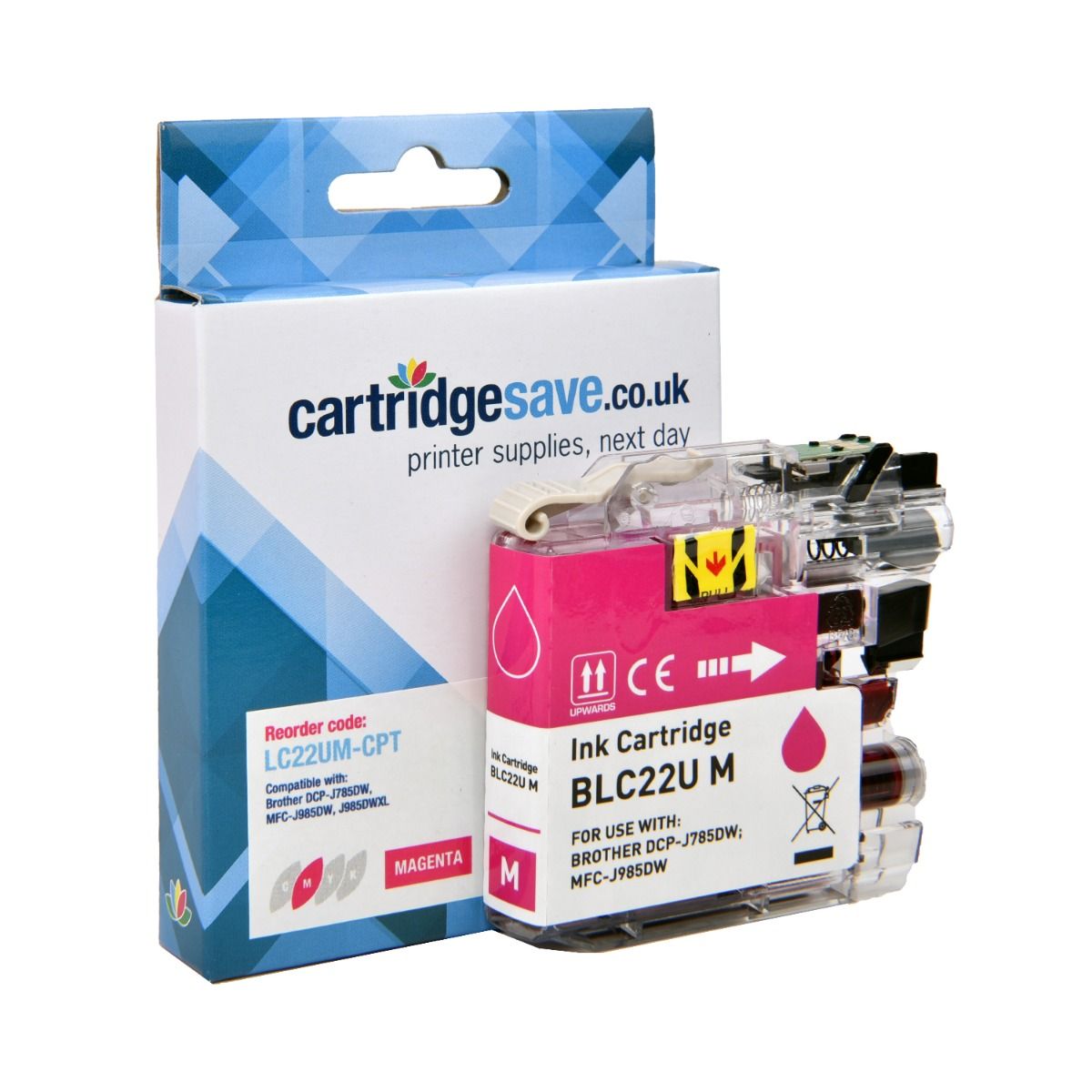 Compatible Brother LC22UM Magenta Ink Cartridge