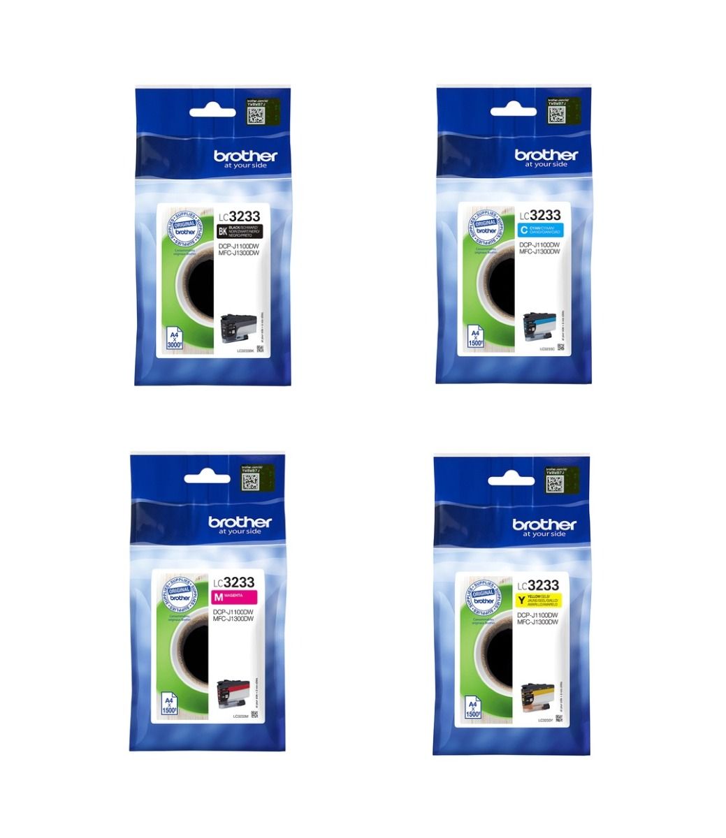 Brother LC3233 Multipack 4 Colour Ink Cartridge