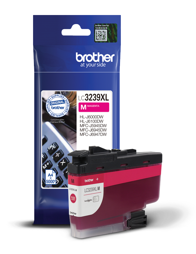 Brother LC3239XLM High Capacity Magenta Ink Cartridge