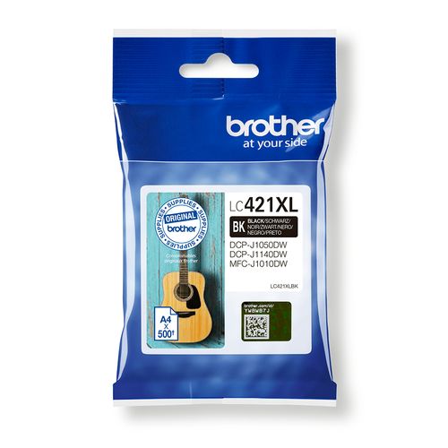 Brother LC421XLBK High Capacity Black Ink Cartridge