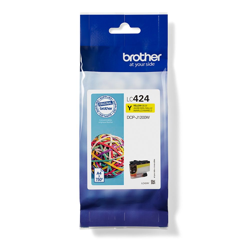 Brother LC424Y Yellow Ink Cartridge