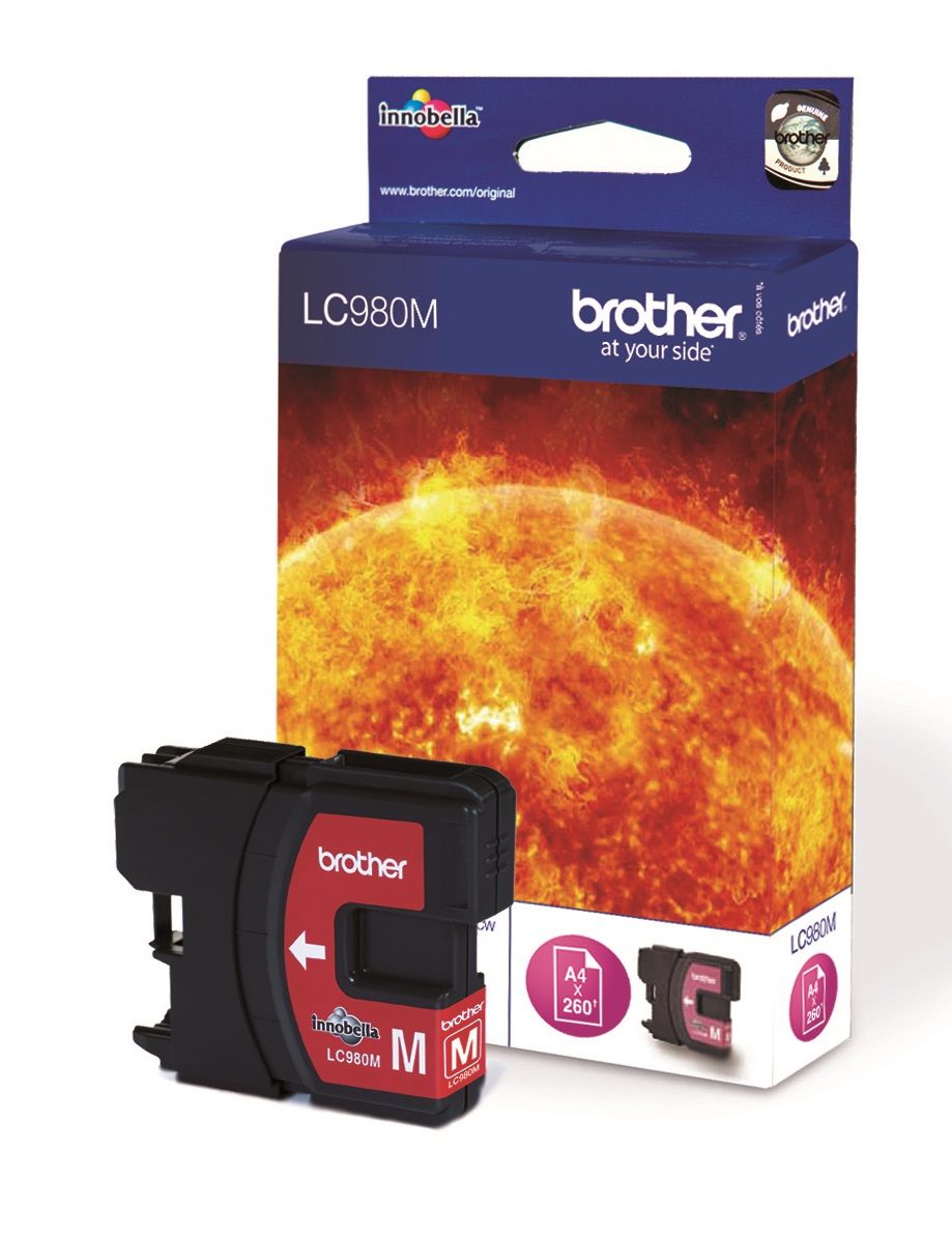 Brother LC980M Magenta Ink Cartridge