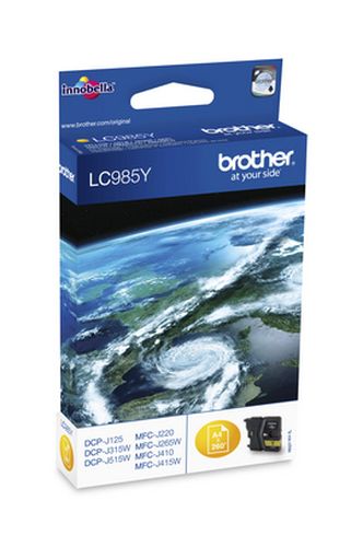 Brother LC985Y Yellow Ink Cartridge