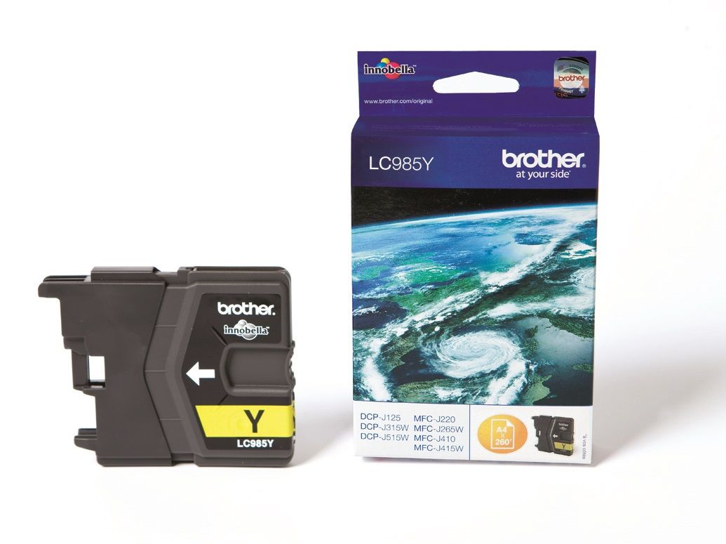 Brother LC985Y Yellow Ink Cartridge