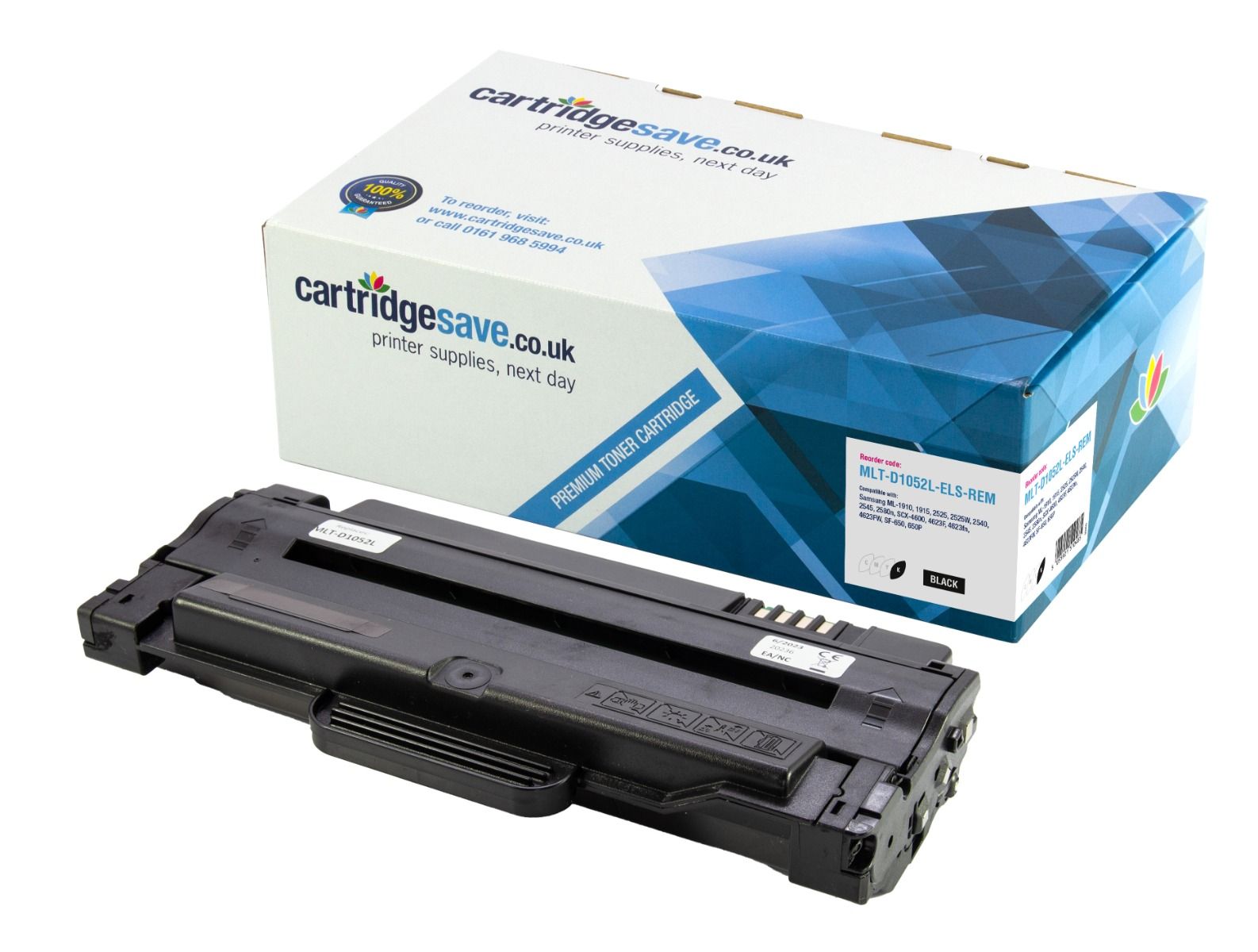 Compatible Samsung MLT-D1052L-ELS High Capacity Black Toner Cartridge (MLT-D1052L/ELS)