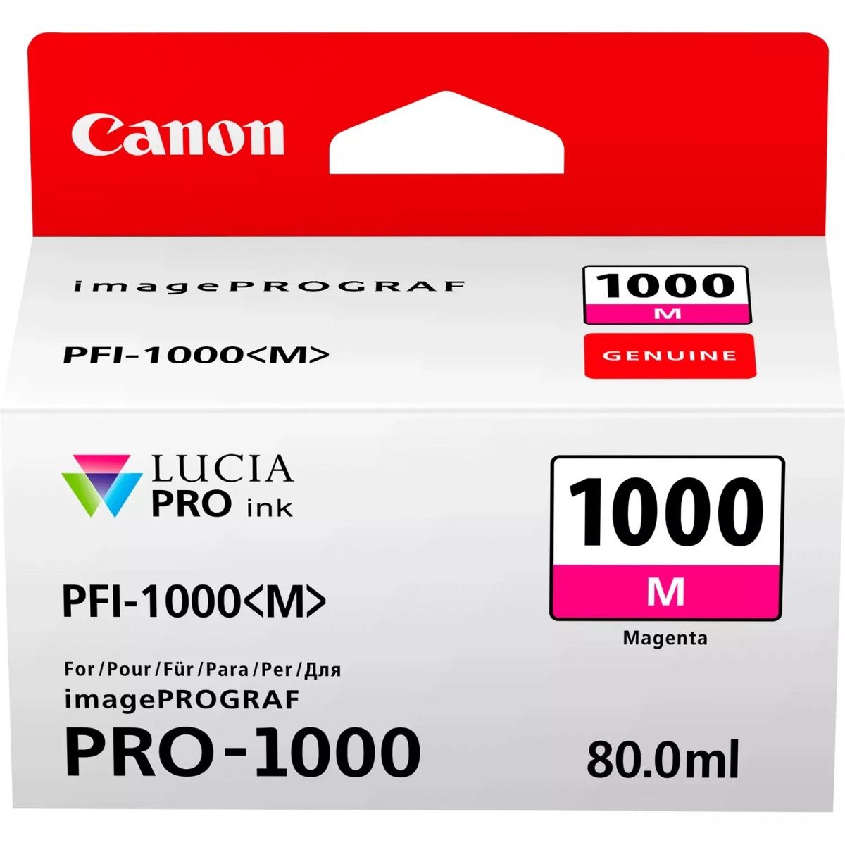 Canon PFI-1000M Magenta Ink Cartridge - (0548C001)