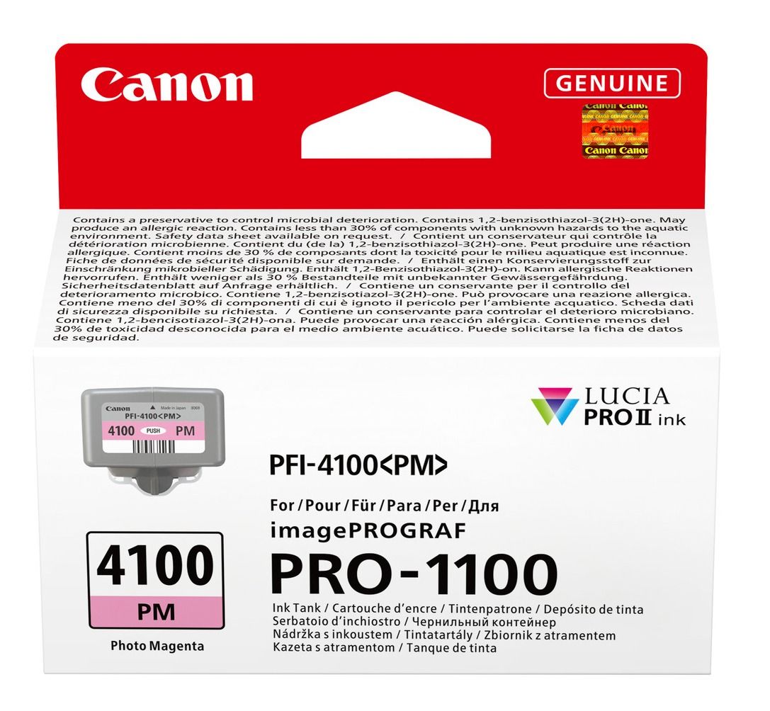 Canon PFI-4100PM Photo Magenta Ink Cartridge - (6782C001)