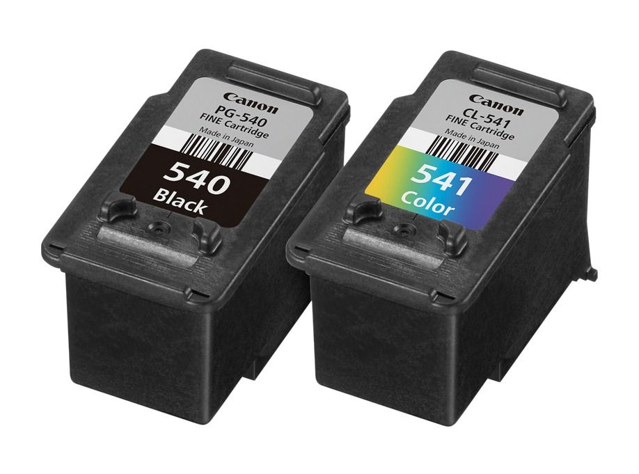 Genuine Black & Tri-Colour Canon PG-540 / CL-541 Ink Cartridge Multipack - (5525B006)