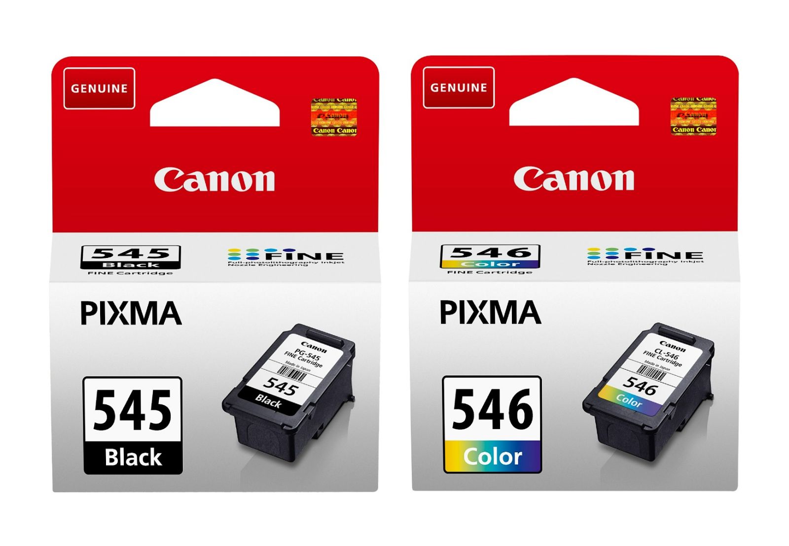 Canon PG-545 / CL-546 Black & Tri-Colour Ink Cartridge Multipack (8287B005)