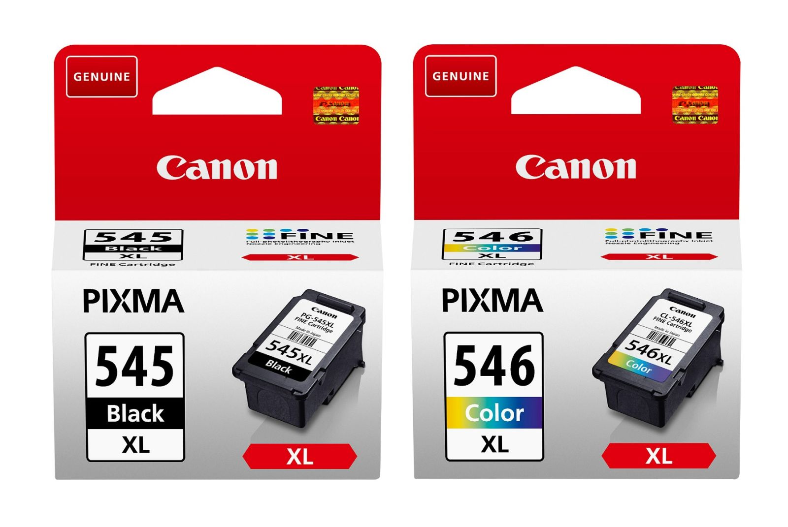 Canon PG-545XL & CL-546XL High Capacity Black & Tri-Colour Ink Multipack