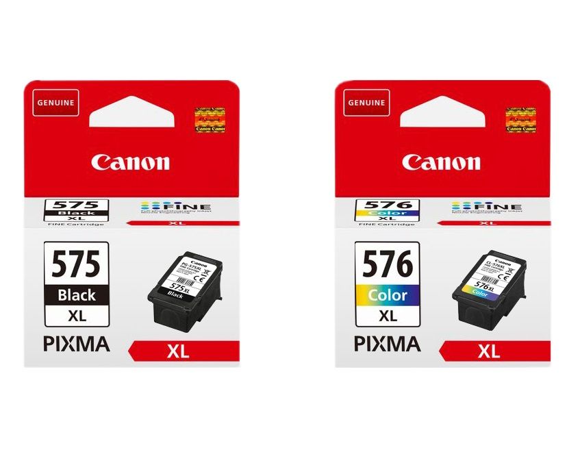 Canon PG575XL-CL576XL High Capacity Black & Tri-Colour Ink Cartridge Multipack