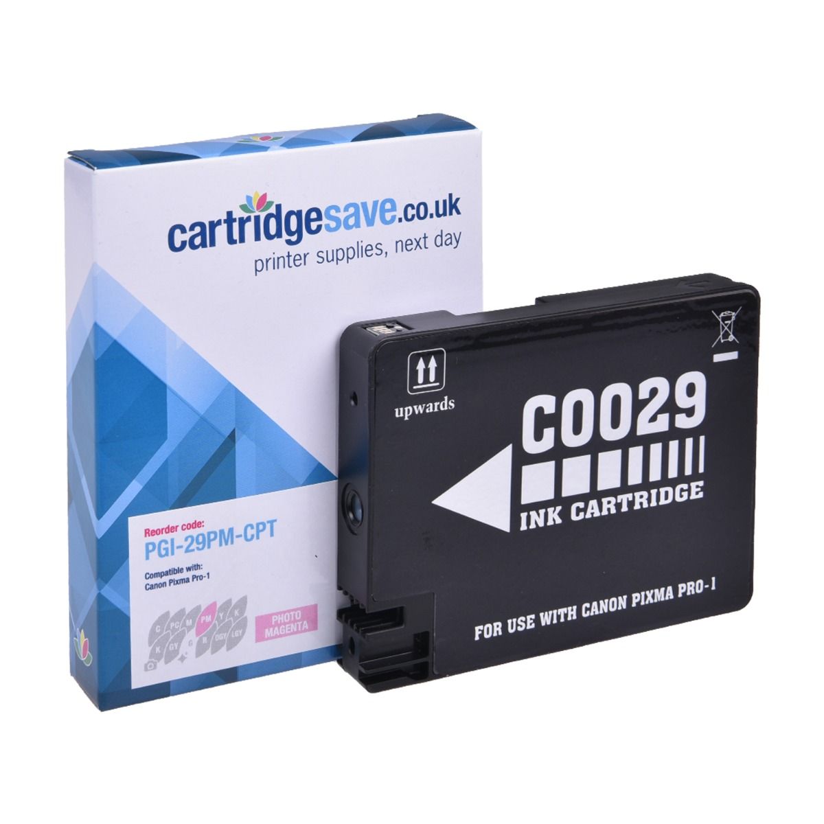 Compatible Canon PGI-29PM Photo Magenta Ink Cartridge - (4877B001AA)