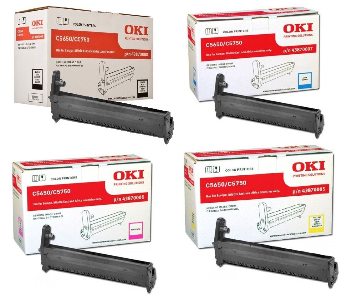 Oki 4387000 4 Colour Image Drum Multipack