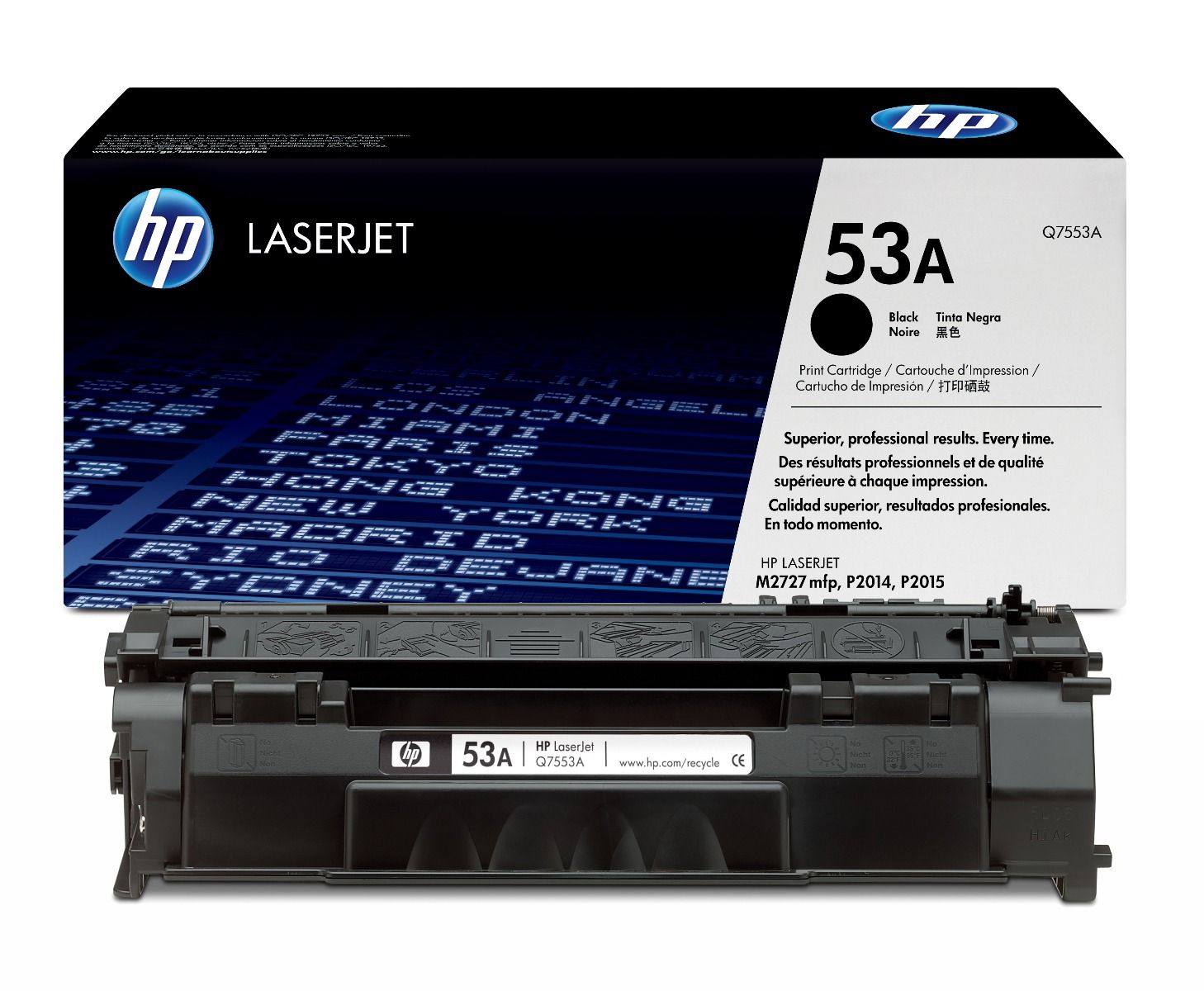 HP 53A Black Toner Cartridge - (Q7553A)