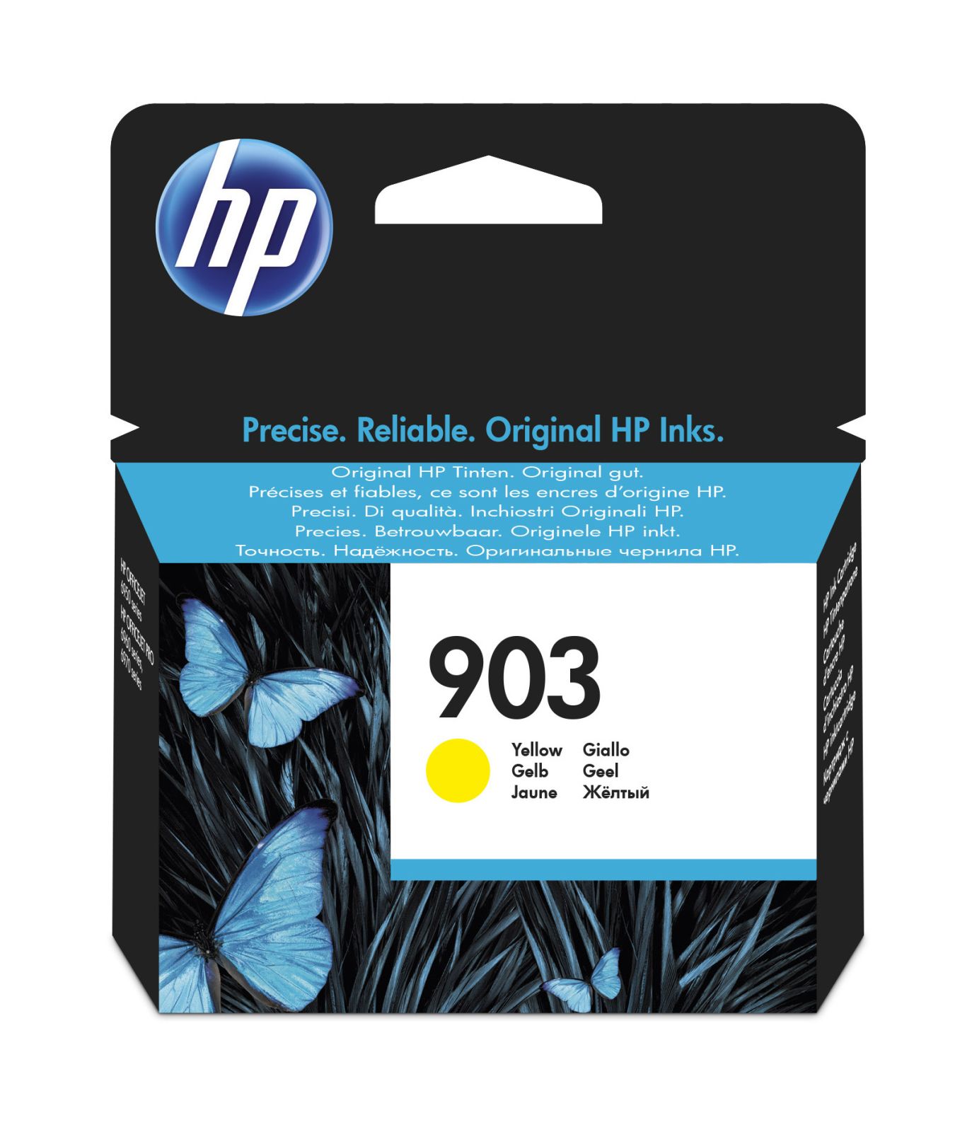 HP 903 Yellow Ink Cartridge - (T6L95AE)