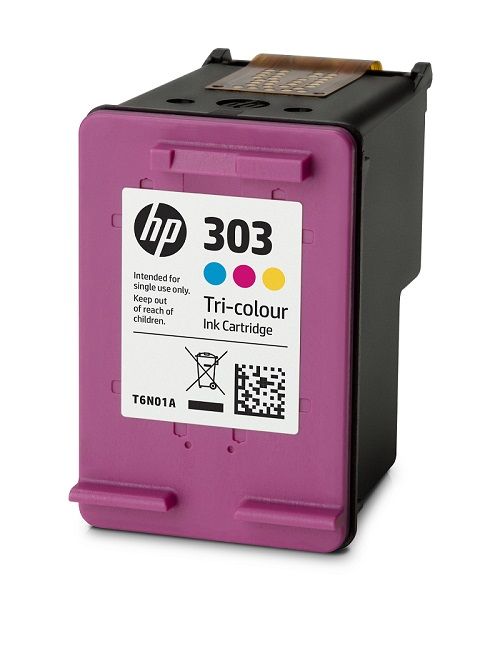 HP 303 Tri-Colour Ink Cartridge - (T6N01AE)