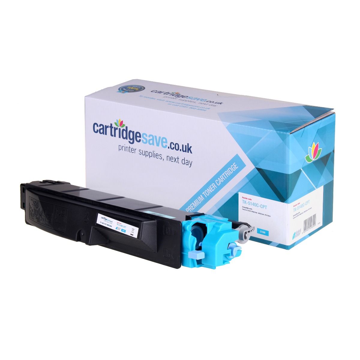 Compatible Kyocera TK5150C Cyan Toner Cartridge