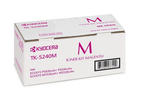 Kyocera TK-5240M Magenta Toner Cartridge (1T02R7BNL0)