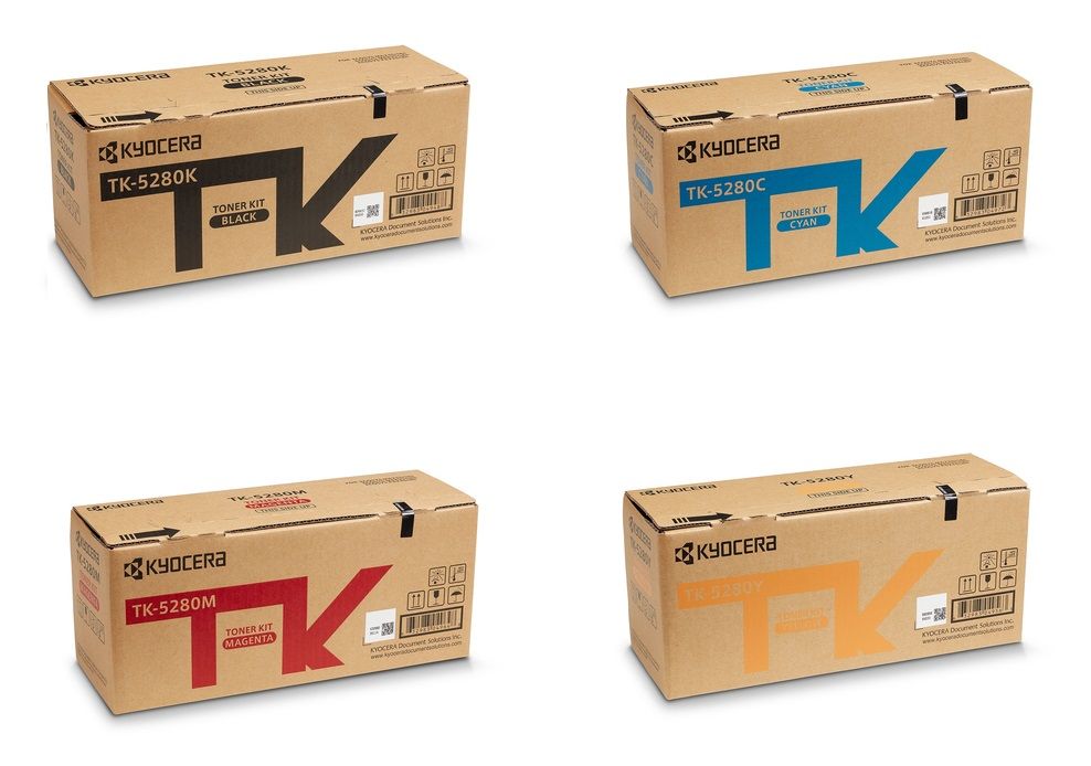 Kyocera 4 Colour TK-5280 Toner Cartridge Multipack