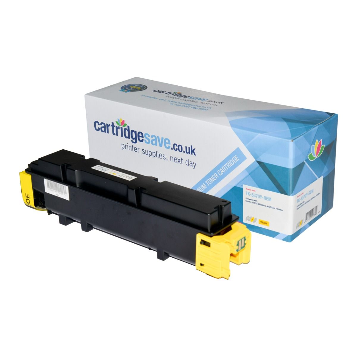 Compatible Kyocera TK-5370Y Yellow Toner Cartridge