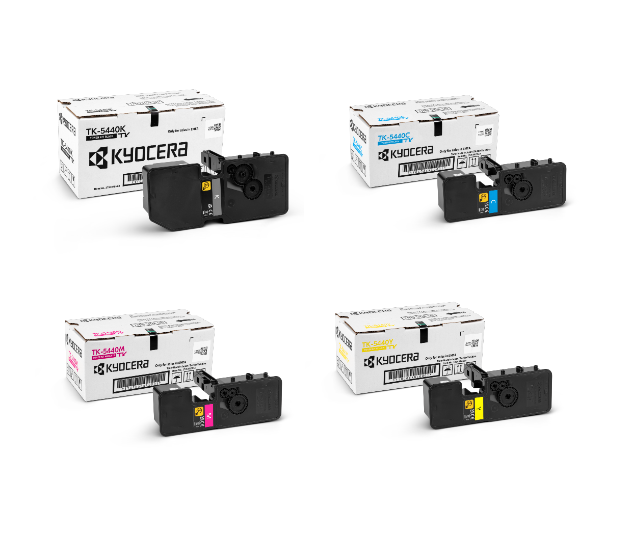 Kyocera TK5440 High Capacity 4 Colour Toner Cartridge Multipack