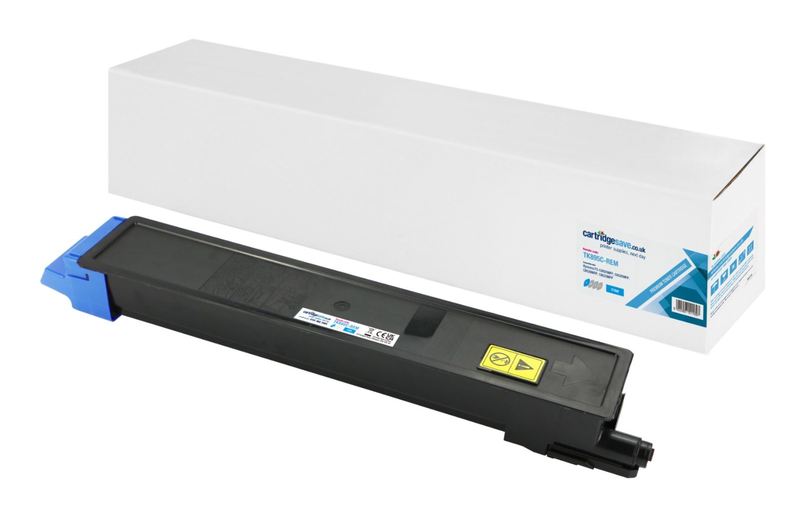 Compatible Kyocera TK-895C Cyan Toner Cartridge