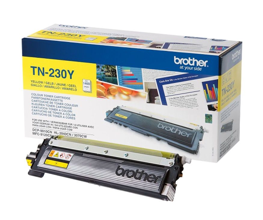 Brother TN-230Y Yellow Toner Cartridge