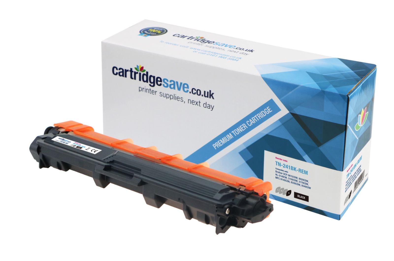 Compatible Brother TN-241BK Black Toner Cartridge