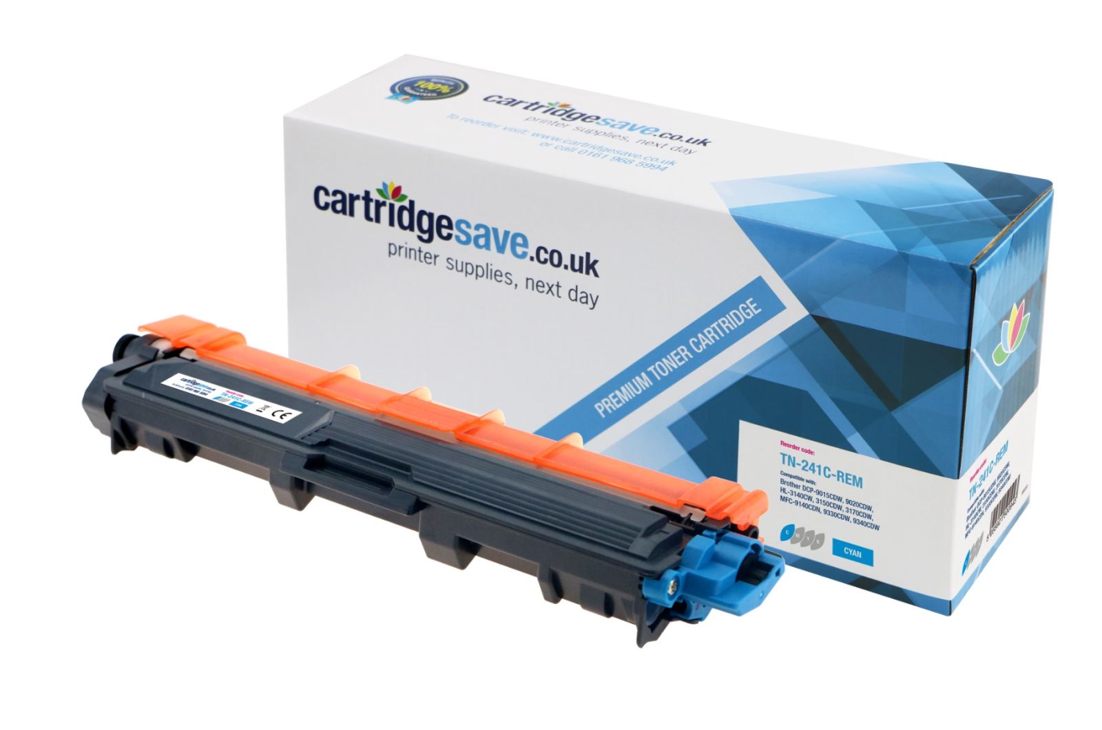 Compatible Brother TN-241C Cyan Toner Cartridge