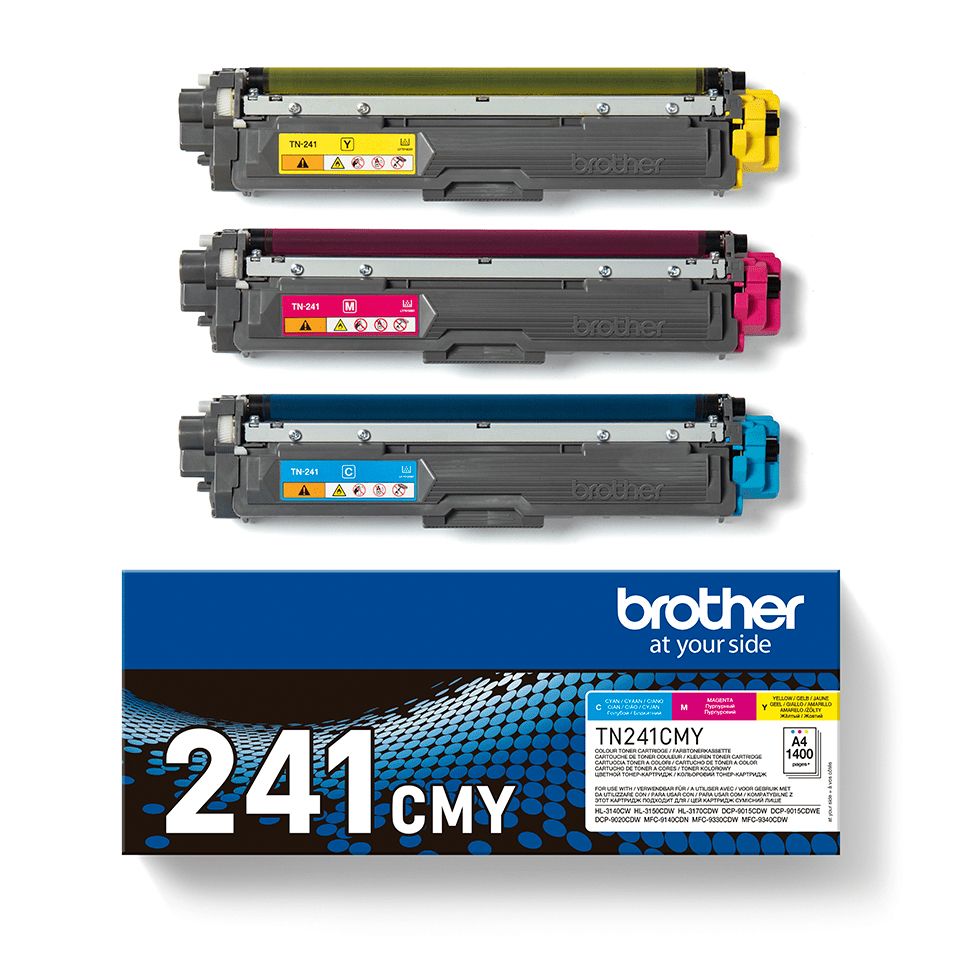 Brother TN-241CMY Toner Cartridge Multipack 