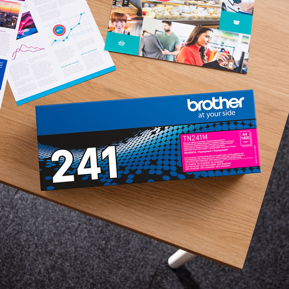 Brother TN-241M Magenta Toner Cartridge