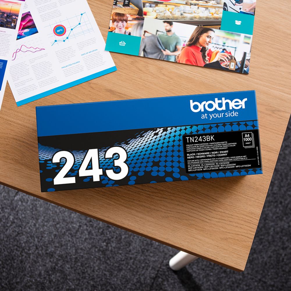 Brother TN-243BK Black Toner Cartridge