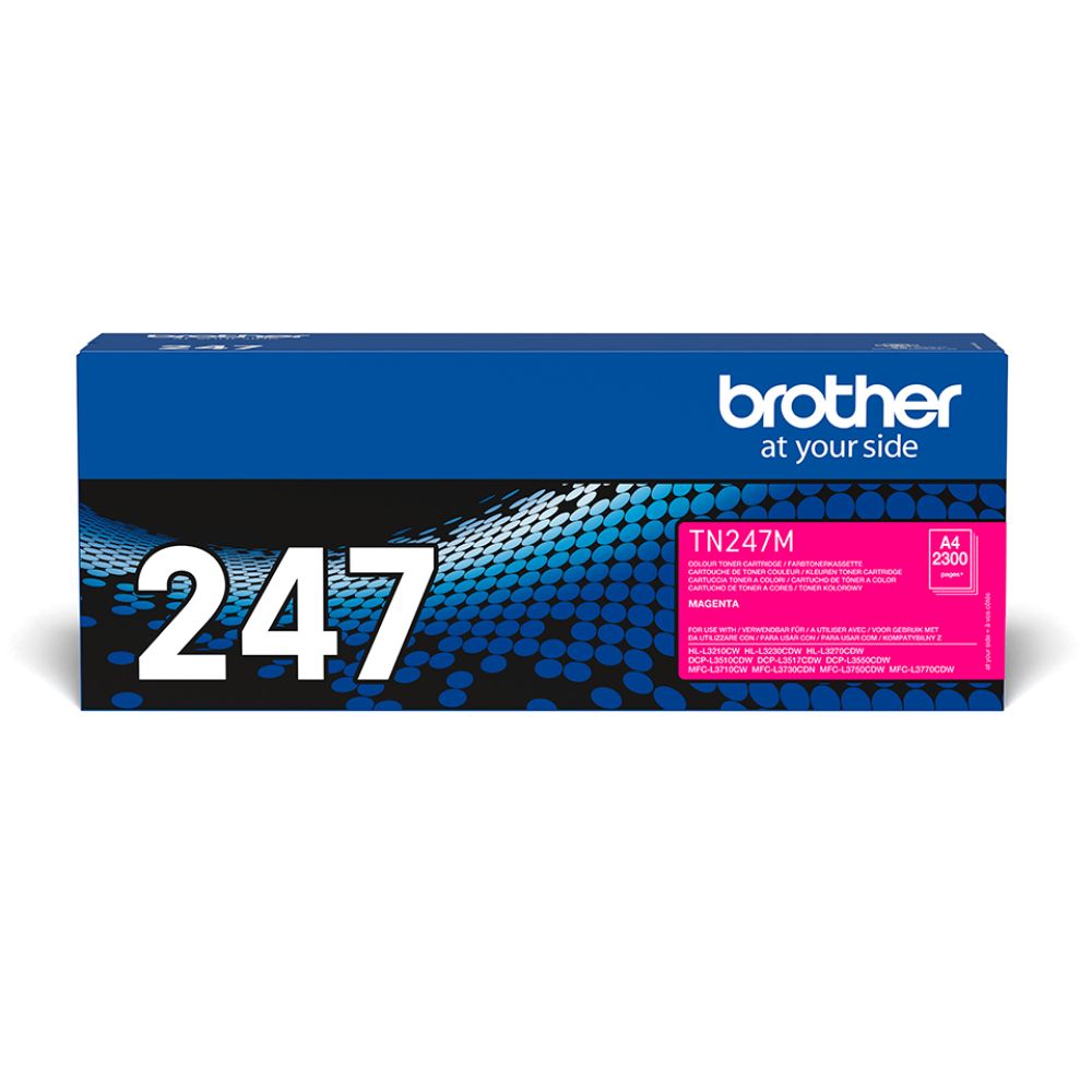 Brother TN-247M High Capacity Magenta Toner Cartridge