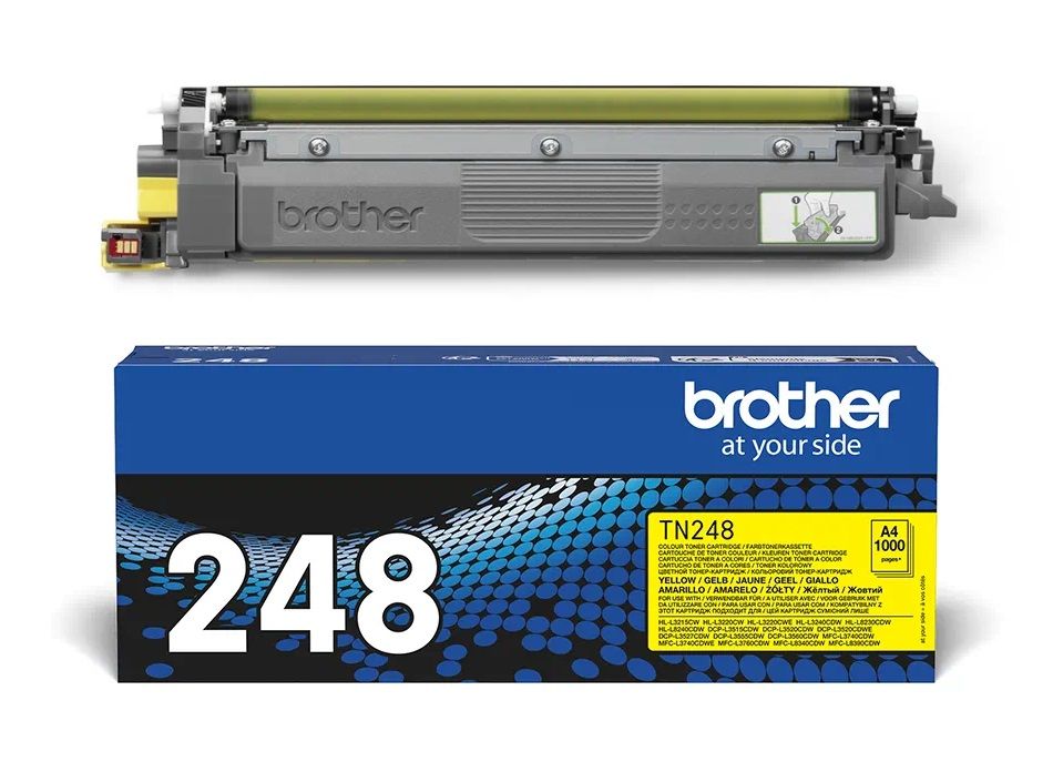 Brother TN-248Y Yellow Toner Cartridge